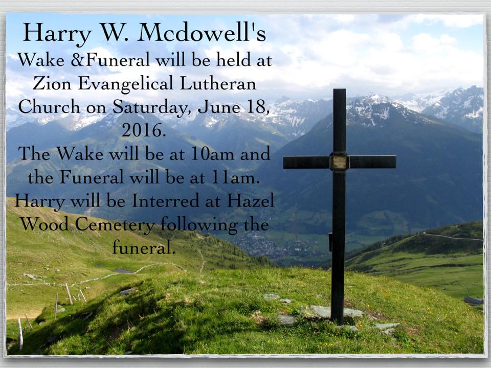HarryMcDowell Funeral